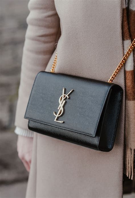 ysl kate monogram small black|The Saint Laurent Kate Bag: Styles & Sizes .